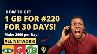Get Very Cheap MTN, AIRTEL, GLO and 9Mobile Data, Airtime, Smile, Tv Subscription. screenshot 1