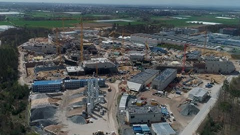 FAIR Construction Site in April 2023