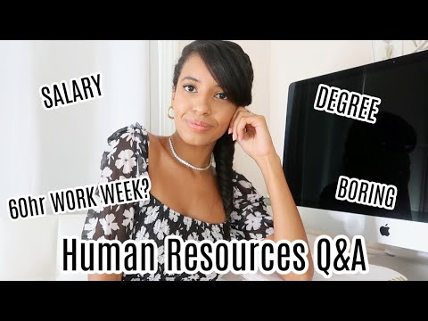 Working in Human Resources Qu0026A | What is HR, Degree, Salary, Misconceptions u0026 more!