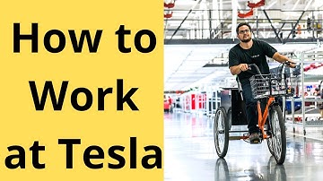 Advice To a High-Schooler Desiring to Work at Tesla