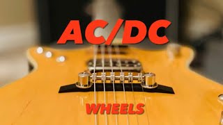 AC/DC Wheels (Malcolm Young Guitar Lesson)