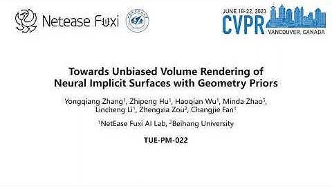 [CVPR 2023] Towards Unbiased Volume Rendering of Neural Implicit Surfaces With Geometry Priors