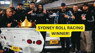 RH7  conquers all at roll racing Sydney #79