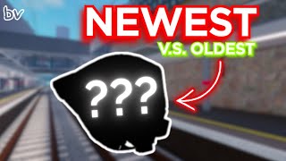 SCR *OLDEST* train V.S. *NEWEST* train...