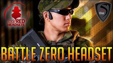 BATTLE ZERO BONE CONDUCTION HEADSET REVIEW - CODE RED HEADSETS | SPARTAN117GW