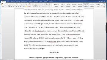 Formatting an Appellate Brief (Part 1 or 3)