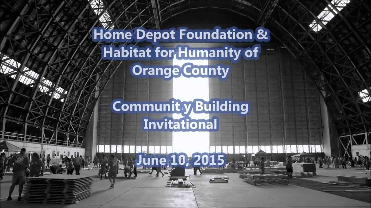 Habitat for Humanity of Orange County and The Home Depot CBI Event