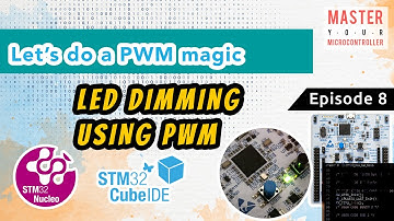 LED Dimming using PWM | STM32 G474 Nucleo | Episode 8