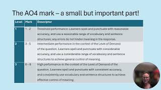 Edexcel GCSE Literature Paper 1 Section B An Inspector Calls target full marks