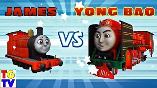 Thomas & Friends: Go Go Thomas - James vs Yong Bao, Rebecca