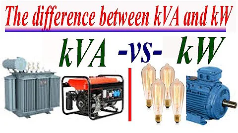 Why kVA and kW is not the same (kilowatts & kilovolt amperes) - “A Complete Guide”
