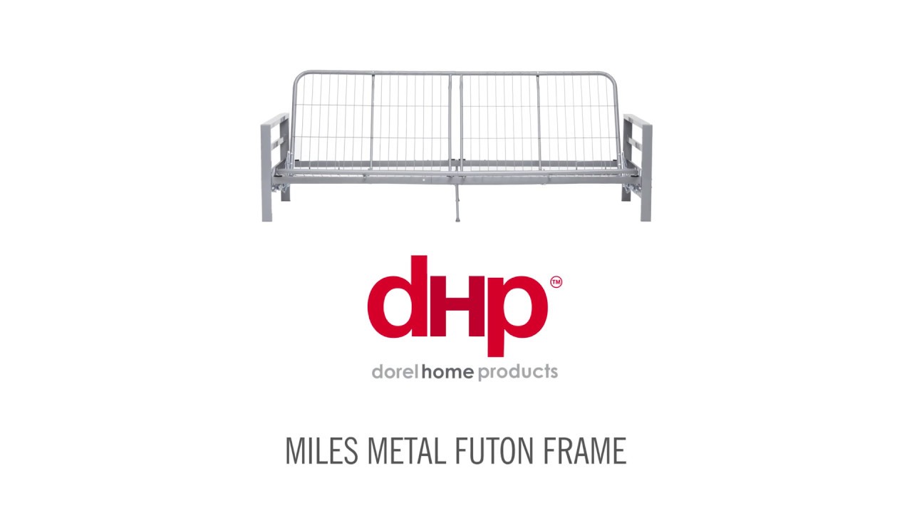 DHP Miles Metal Futon Frame YouTube