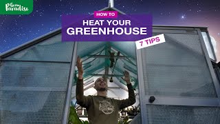 How to heat & insulate your greenhouse | 7 EASY TIPS