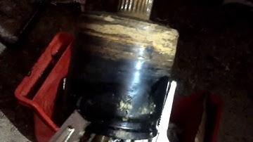 Stubborn or rusty axle removal on a polaris