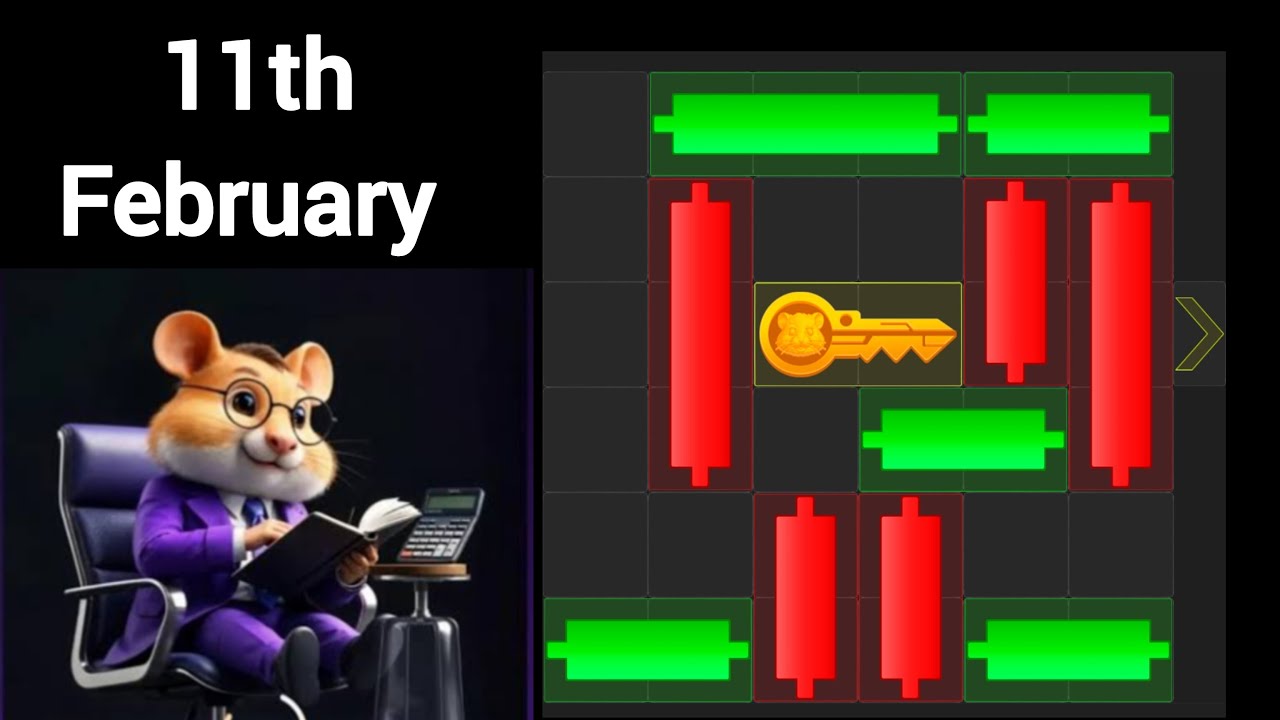 11th February Hamster Kombat Daily Mini-Game Puzzle Solved Today 