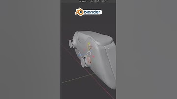 Realistic X-BOX ONE control in Blender 3D