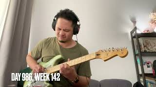 Practicing Improvisation (Guthrie Govan - Larry Carlton Style BT) (Day 980 - 986, Week 142)