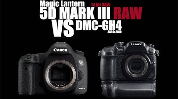 Canon 5D Mark III RAW VS Panasonic GH4 (Which one is better?)