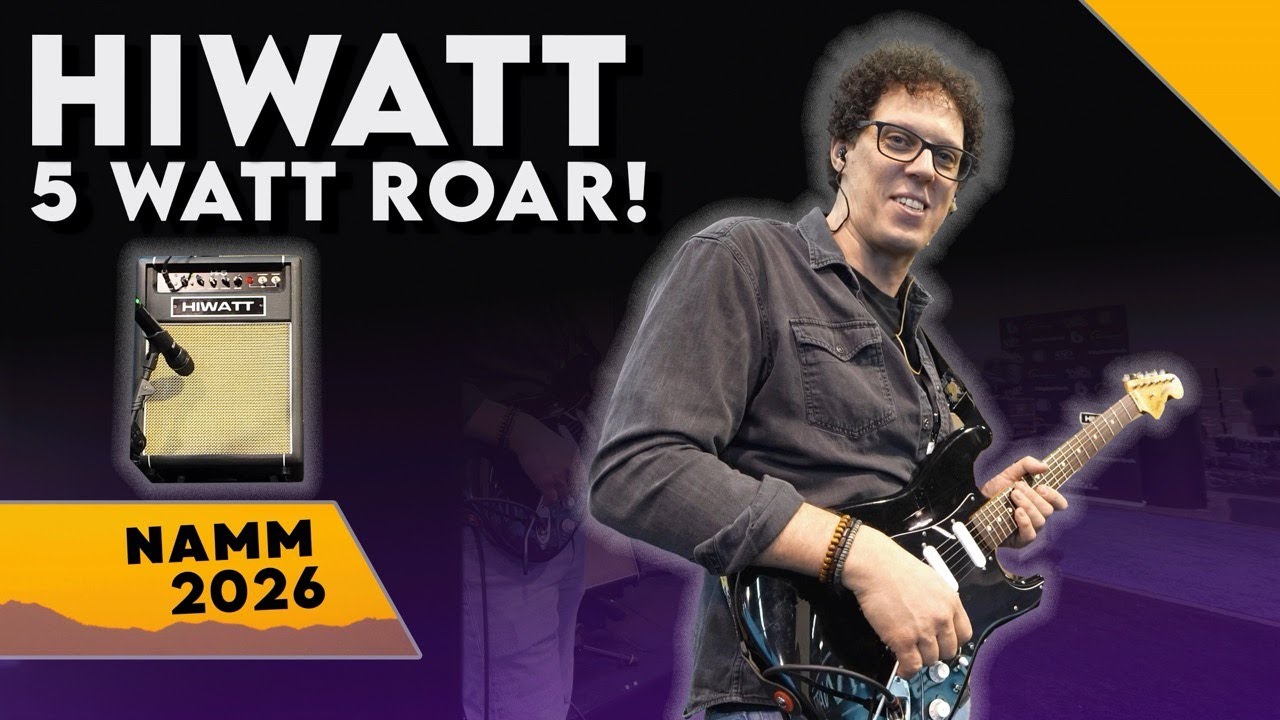 This Little Hiwatt ROARS | Hiwatt | NAMM 2026 - YouTube