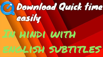 How to download and install quicktime player | क्विक टाइम कैसे डाउनलोड करे | AT 786
