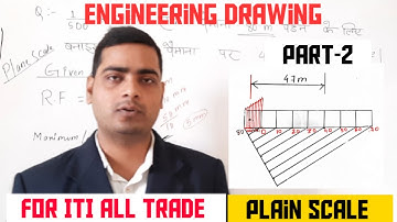 Plain Scale  Problem No-2 Engineering Drawing