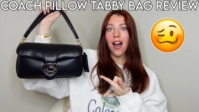 COACH PILLOW TABBY 26 BAG, WORTH IT? WHAT FITS INSIDE + ADDING A CHAIN