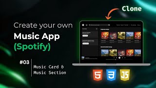 I Built Spotify’s Music Section Without JavaScript! 😱 | Spotify Project Part 3