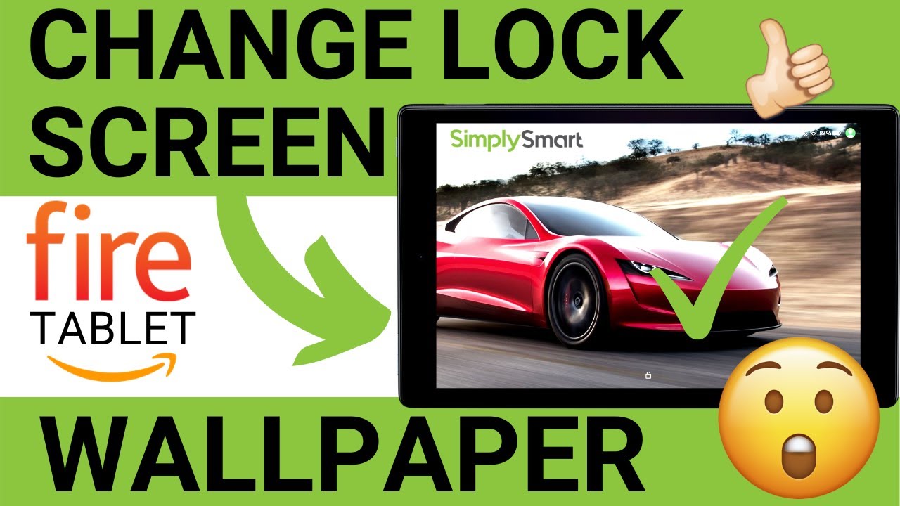 How To Change Amazon Fire Tablet Lockscreen Wallpaper Youtube