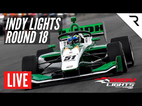 2021 Indy Lights Race 18 - WEATHERTECH RACEWAY LAGUNA SECA | LIVE | Full Race