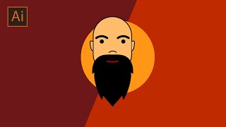 How to create an avatar like a cartoon character | Adobe Illustrator Tutorial