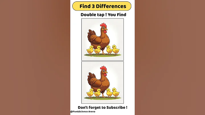 Spot All 3 Differences Before the Timer Ends! ⏰