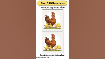 Spot All 3 Differences Before the Timer Ends! ⏰