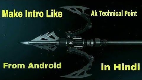 How to intro make Like | a k technical point | BY ALL IN ONE IS HERE