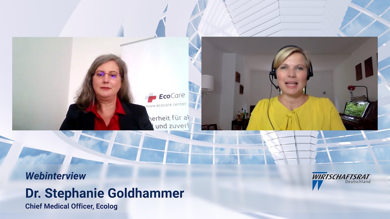 Wirtschaftstag 2021 / Interview mit Dr. Stephanie Goldhammer - YouTube