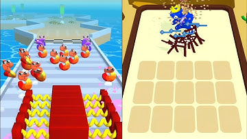 Number Run Merge 3D Math VS Merge Alphabet