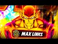 (Dokkan Battle) 100% RAINBOW MAX LINKS LR POWER AWAKENING/ORANGE PICCOLO SHOWCASE!