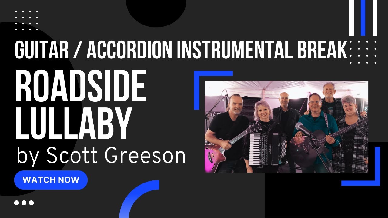 Roadside Lullaby w/ lyrics of chorus | Scott Greeson & TWM; guest Michael Kelsey | Falloween Fest