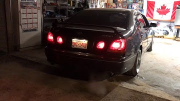 Toyota Aristo 2JZ burnout