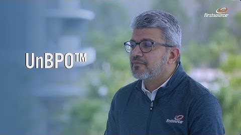 UnBPO™ | The Firstsource Way of Working