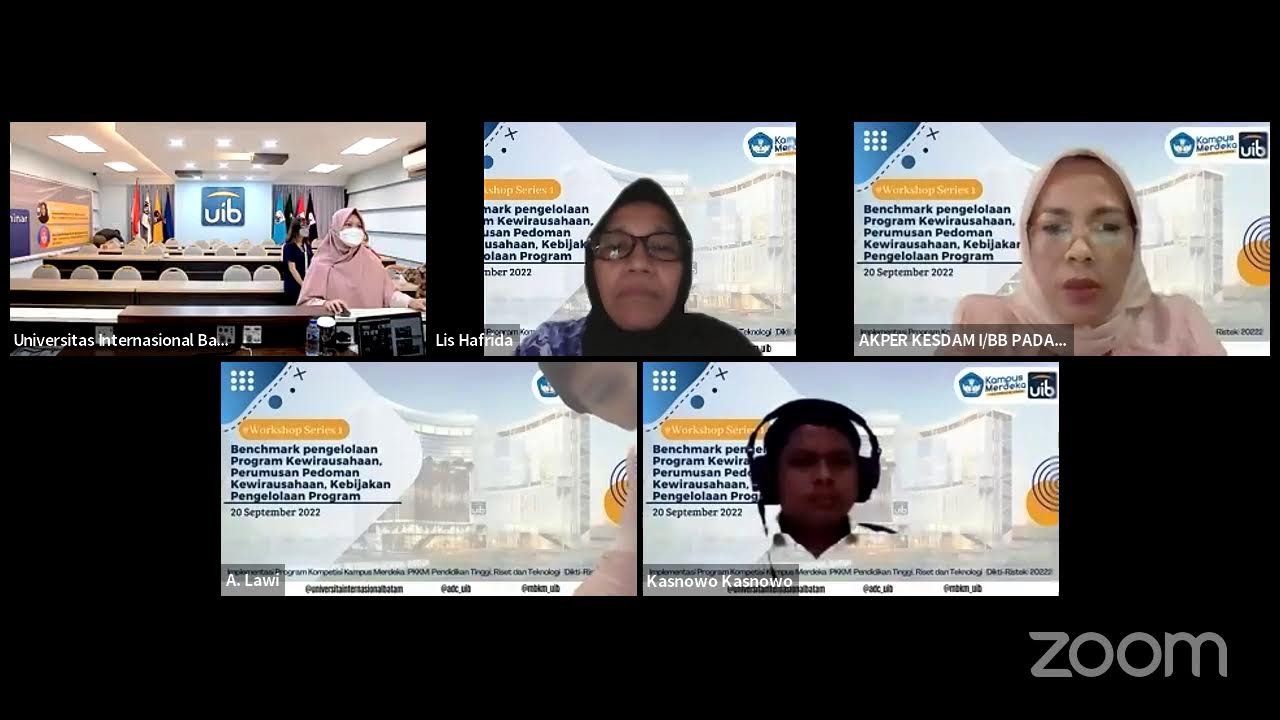 Workshop Series 1: Benchmark pengelolaan Program Kewirausahaan