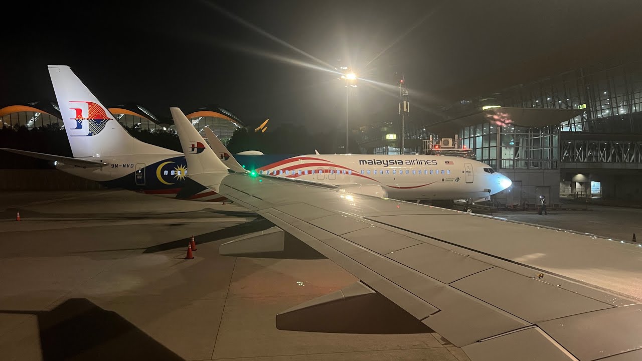 MH2585 | 9M-MVA | MYY-KUL | Approach - Landing into Kuala Lumpur International Airport runway 32L
