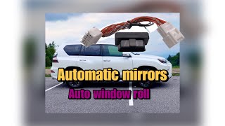 2020 - 2021 Lexus GX460 Automatic folding mirrors/ windows/moonroof