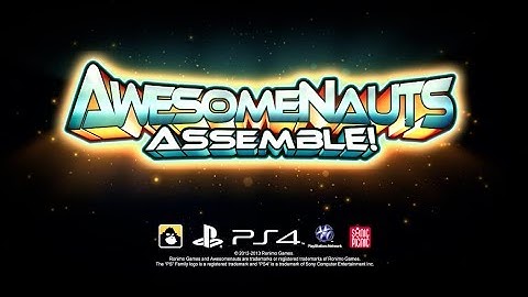 Awesomenauts Assemble! (PS4) Release Trailer