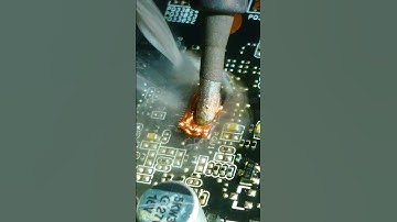 GPU REPAIR #tech #electronic #repair #satisfying #asmr #amd