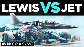 Lewis Hamilton in Epic IWC Drag Race with Top Gun Jet!