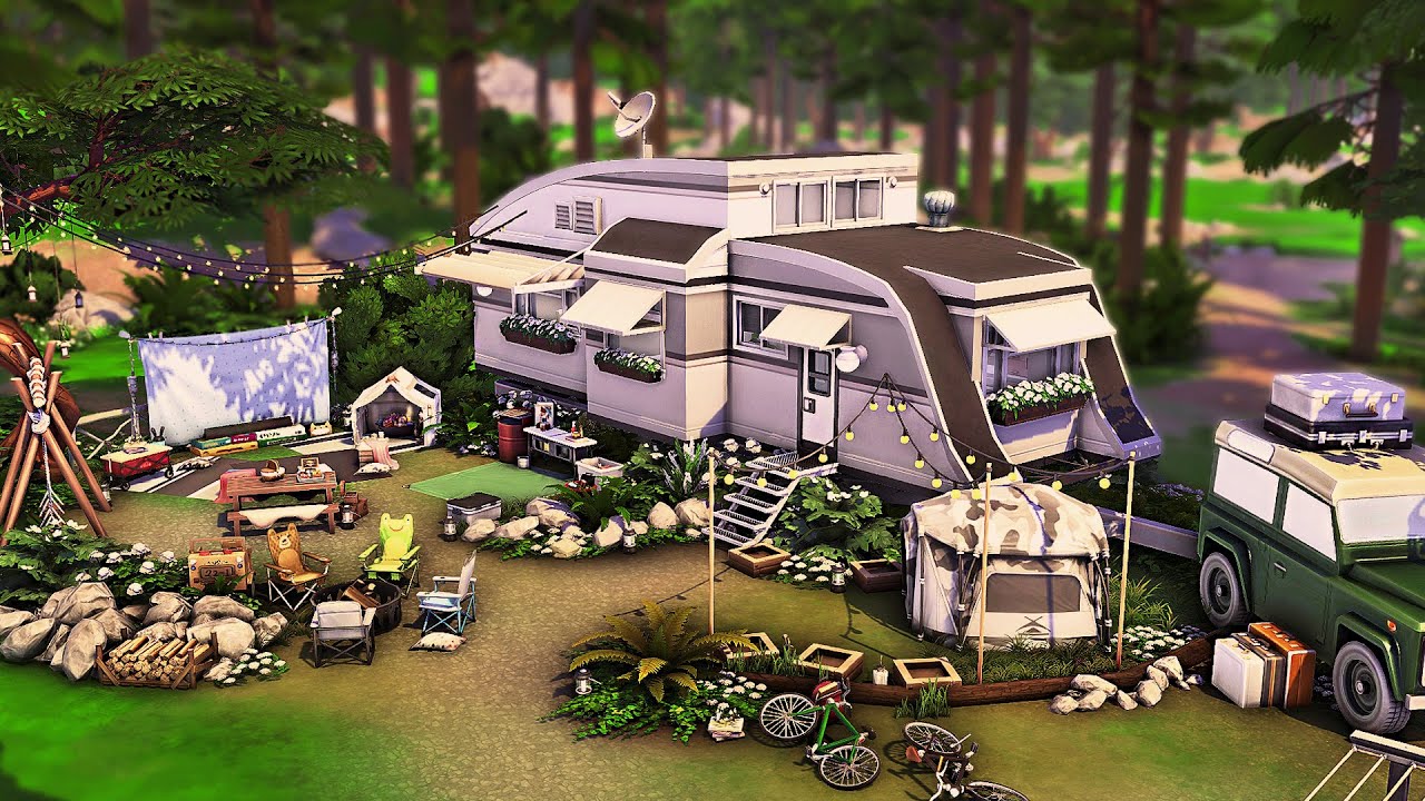 Little camp. SIMS 4 little Campers. Симс 4 кемпинг. SIMS 4 little Campers Projector.