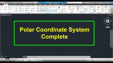 How to work with polar coordinate / User coordinate system in autocad