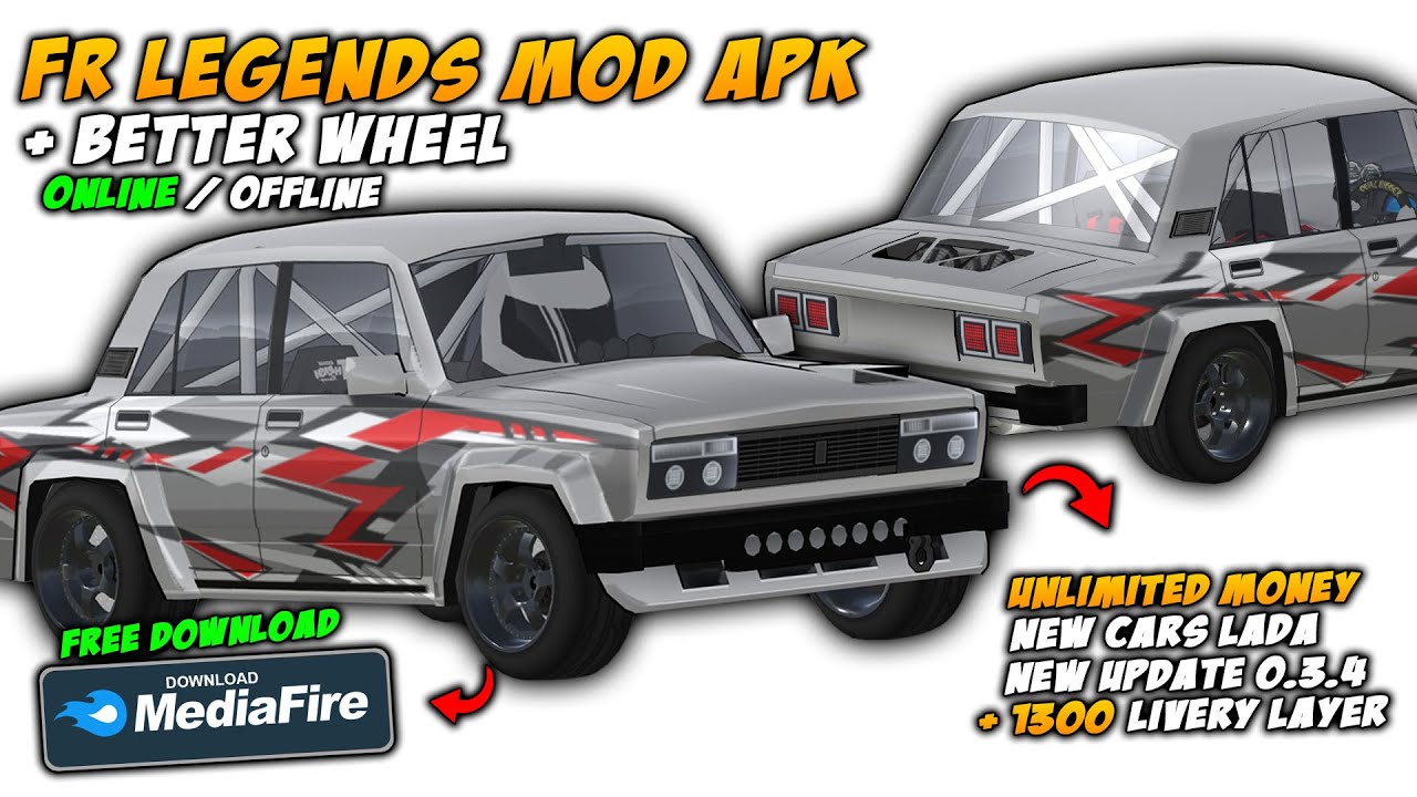 Download FR Legends Mod APK Terbaru!!! New Car??? Unlimitedd Money
