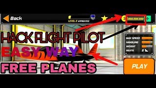 How to unlock all planes and package in Flight Pilot very easy screenshot 4