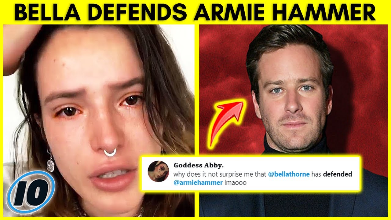 Bella Thorne Defends Armie Hammer Over Cannibal Accusations